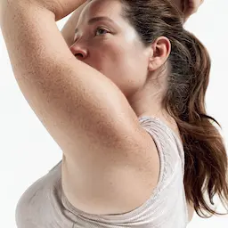 Woman with a perfect skin