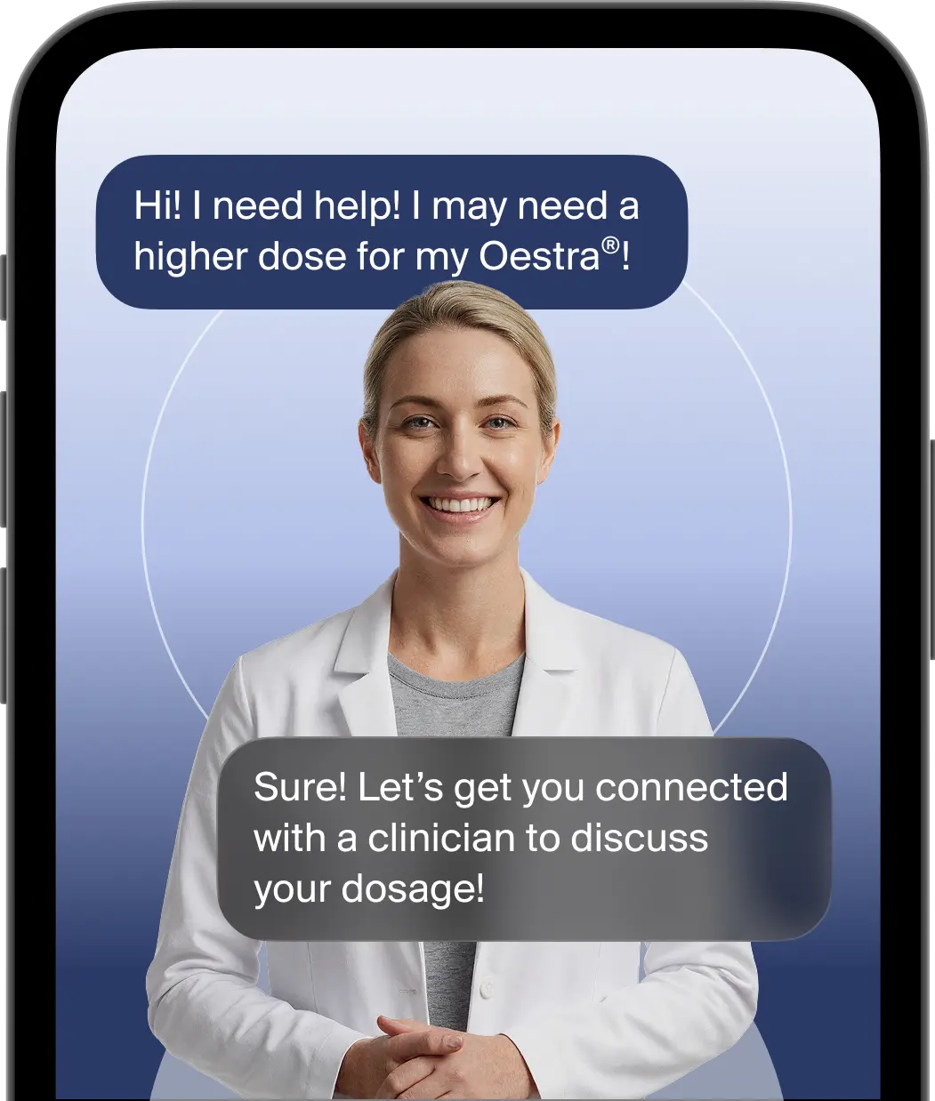 Unlimited secured messaging